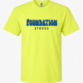 Foundation Bubble T-Shirt – Neon Yellow