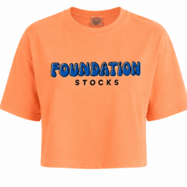 Foundation Bubble Boxy T-Shirt – Neon Orange